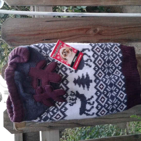 Size small holiday apparel for dogs